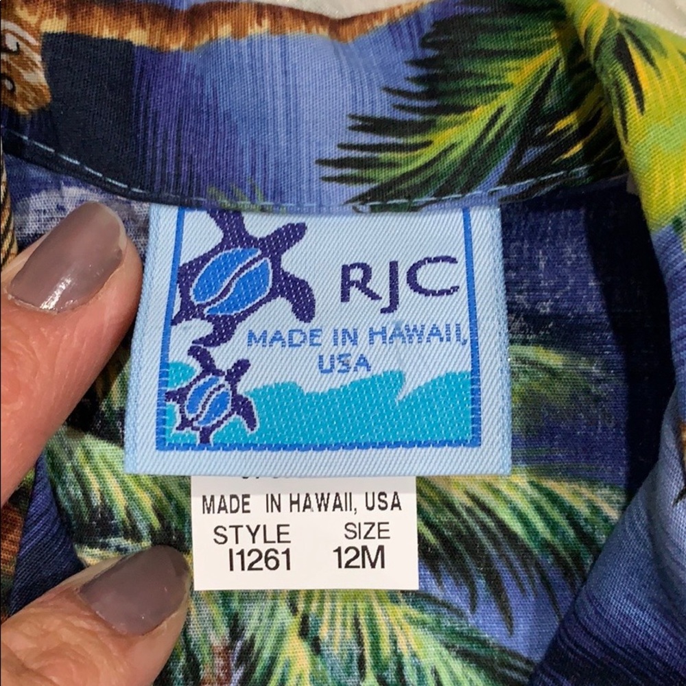 NWOT RJC BABY HAWIIAN  SET👼🏼🌺👼🏼🌺 - Picture 3 of 4